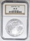 2004 AMERICAN SILVER EAGLE  NGC MS-69