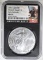 2021 T-1 AMERICAN SILVER EAGLE  NGC MS-70