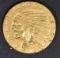 1912 GOLD $2.5 INDIAN  CH BU