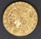1927 GOLD $2.5 INDIAN  GEM BU
