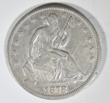 1878 SEATED LIBERTY HALF DOLLAR  XF