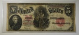1907 $5.00 U.S. NOTE
