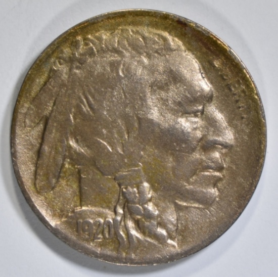 1920-D BUFFALO NICKEL XF/AU