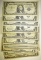 16 MIXED DATE $1.00 SILVER CERTIFICATES