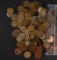 500-CIRC MIXED DATE WHEAT CENTS