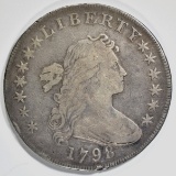 1798 BUST DOLLAR F/VF
