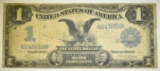 1899 DATE ABOVE $1 BLACK EAGLE SILVER CERTIFICATE
