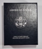 2000 PROOF AMERICAN SILVER EAGLE ORIG BOX/COA