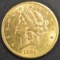 1884-CC  $20 GOLD LIBERTY  BU