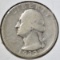 1932-D WASHINGTON QUARTER  VG  KEY COIN