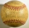 1954 BOSTON RED SOX SIGNED TEAM BASEBALL