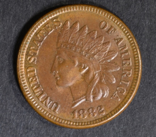 1882 INDIAN HEAD CENT  GEM BU BN