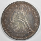 1840 SEATED LIBERTY DOLLAR  CH ORIG AU/UNC