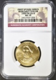2009-W $10 GOLD MARGARET TAYLOR NGC MS-70