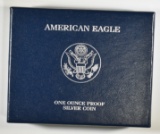 2010 PROOF AMERICAN SILVER EAGLE ORIG BOX/COA