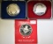 3 STERLING SILVER .925 COINS IN ORIG. PACKAGING