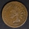 1873 OPEN 3 INDIAN HEAD CENT VG