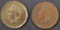 1906 & 07 INDIAN HEAD CENTS  CH UNC