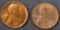 1917 & 18 LINCOLN CENTS  CH GEM