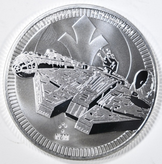 2021 NIUE 1oz SILVER MILLENNIUM FALCON COIN