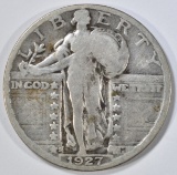 1843-O SEATED LIBERTY QUARTER XF/AU