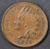 1891 INDIAN HEAD CENT  CH UNC  BRN