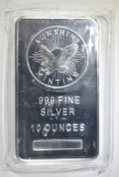 10 OZ .999 SILVER BAR