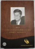 2015 KENNEDY COIN AND CHRONICLES SET