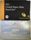 2010 & 11 U.S. PROOF SETS