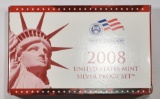 2008 U.S. SILVER PROOF SET ORIG PACKAGING