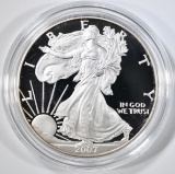 2007-W PROOF AMERICAN SILVER EAGLE