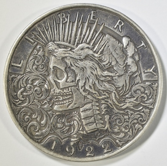 1922-D HOBO PEACE DOLLAR