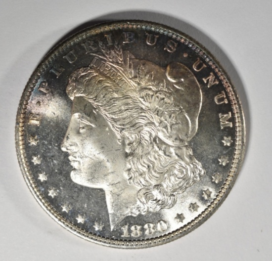 1880-S MORGAN DOLLAR GEM BU