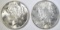 1922 & 23 PEACE DOLLARS BU