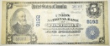 1902 $5 UNION NATIONAL BANK OF FOSTORIA