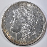 1890-S MORGAN DOLLAR AU/BU