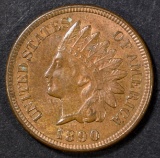 1890 INDIAN HEAD CENT  CH BU RB