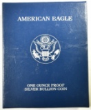 2003-W PROOF SILVER EAGLE ORIG BOX/COA