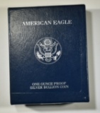 2006  PROOF AMERICAN SILVER EAGLE ORIG BOX/COA