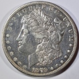 1879-CC MORGAN DOLLAR AU