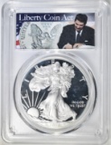 2017-W SILVER EAGLE PCGS PR-69 DCAM 1st STRIKE