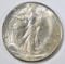 1946-D WALKING LIBERTY HALF, CH BU