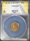 1919-S LINCOLN CENT ANACS MS-63