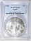 2002 AMERICAN SILVER EAGLE PCGS MS-69