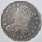 1818 BUST HALF DOLLAR  NICE AU