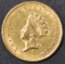 1855 TYPE 2 GOLD DOLLAR  NICE BU