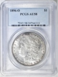 1896-O MORGAN DOLLAR  PCGS AU-58