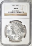 1902-O MORGAN DOLLAR  NGC MS-64