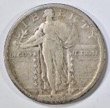 1918 STANDING LIBERTY QUARTER  VF/XF