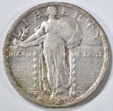 1923 STANDING LIBERTY QUARTER  AU